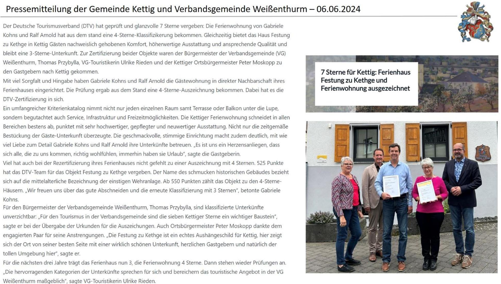 4-Sterne Zertifizierte Ferienwohnung Festung Zu Ketghe - Naehe Koblenz Fuer Urlaub Und Arbeit Kettig Eksteriør billede